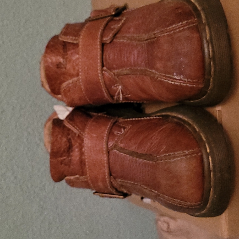 Vintage Dr. Martens Monk Buckle shoes. Size 10